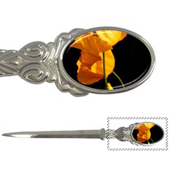 Yellow Poppies Letter Opener