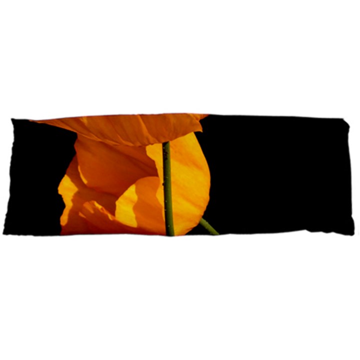 Yellow Poppies Body Pillow Case Dakimakura (Two Sides)