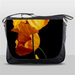 Yellow Poppies Messenger Bag Front