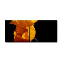 Yellow Poppies Hand Towel