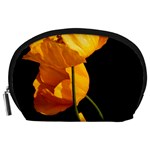 Yellow Poppies Accessory Pouch (Large) Front