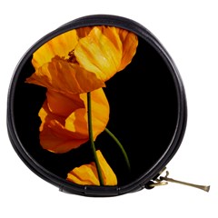 Yellow Poppies Mini Makeup Bag