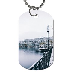 Winter Season Dog Tag (one Side) by Audy