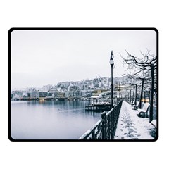 Winter Season Fleece Blanket (small) by Audy