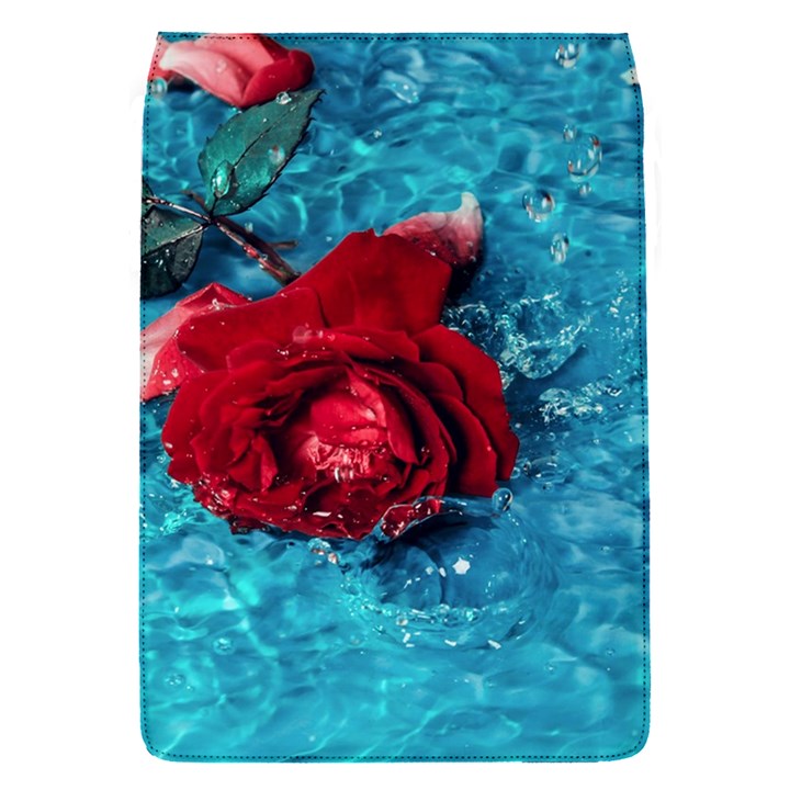 Red Roses In Water Removable Flap Cover (S)