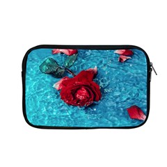 Red Roses In Water Apple Macbook Pro 13  Zipper Case by Audy