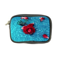 Red Roses In Water Coin Purse by Audy