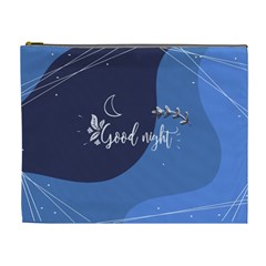 Background Good Night Cosmetic Bag (xl) by Mariart