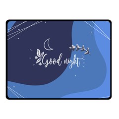 Background Good Night Fleece Blanket (small) by Mariart