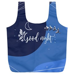 Background Good Night Full Print Recycle Bag (xl) by Mariart