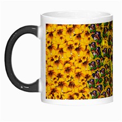 Lizards In Love In The Land Of Flowers Morph Mugs by pepitasart