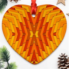 Golden 25 Ornament (heart) by impacteesstreetweargold