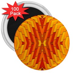 Golden 25 3  Magnets (100 Pack) by impacteesstreetweargold