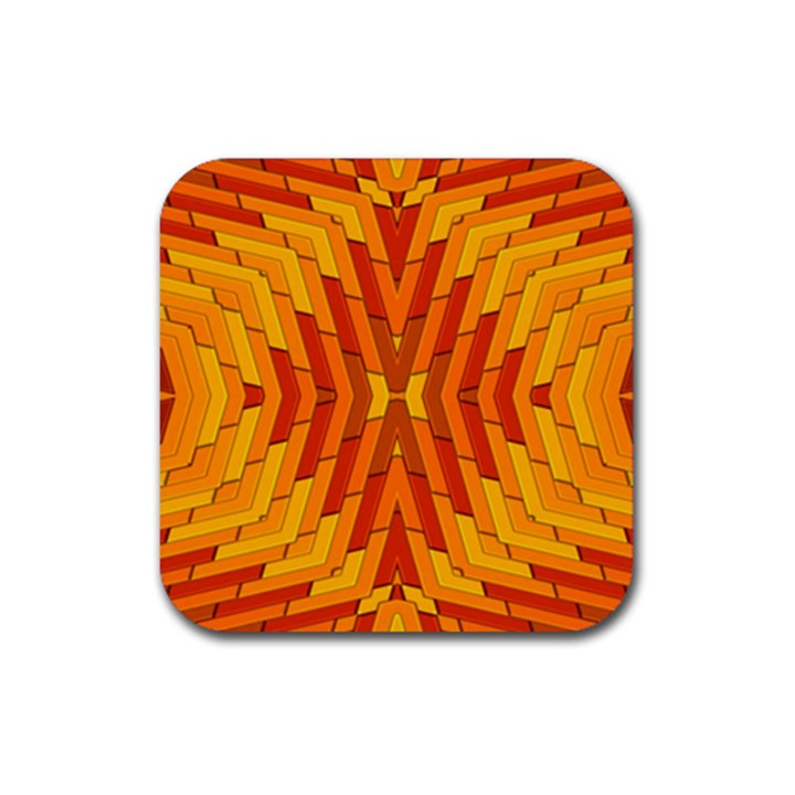 Golden 25 Rubber Coaster (Square) 