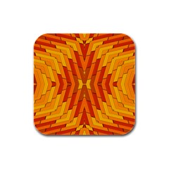 Golden 25 Rubber Square Coaster (4 Pack)  by impacteesstreetweargold