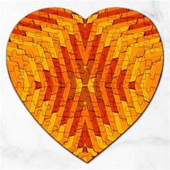 Golden 25 Jigsaw Puzzle (heart) by impacteesstreetweargold