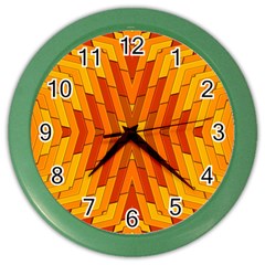 Golden 25 Color Wall Clock by impacteesstreetweargold