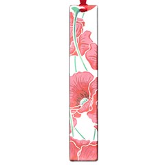 Red Poppy Flowers Large Book Marks by goljakoff