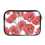 Red poppy flowers Apple MacBook Pro 17  Zipper Case Front