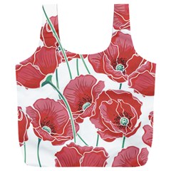 Red Poppy Flowers Full Print Recycle Bag (xxxl) by goljakoff