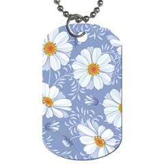 Chamomile Flower Dog Tag (two Sides) by goljakoff