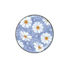 Chamomile Flower Hat Clip Ball Marker (4 Pack) by goljakoff