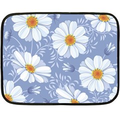 Chamomile Flower Double Sided Fleece Blanket (mini)  by goljakoff