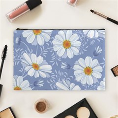 Chamomile Flower Cosmetic Bag (large) by goljakoff