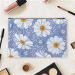 Chamomile flower Cosmetic Bag (Large) Back