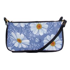 Chamomile Flower Shoulder Clutch Bag by goljakoff