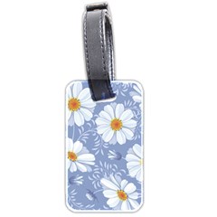 Chamomile Flower Luggage Tag (two Sides) by goljakoff