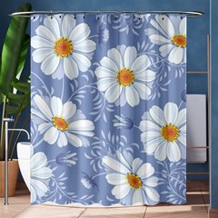 Chamomile Flower Shower Curtain 60  X 72  (medium)  by goljakoff