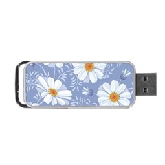 Chamomile Flower Portable Usb Flash (one Side) by goljakoff