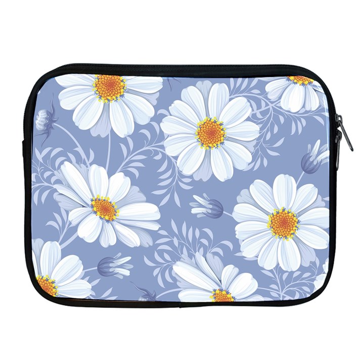 Chamomile flower Apple iPad 2/3/4 Zipper Cases