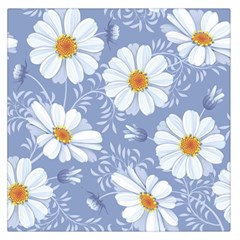 Chamomile Flower Large Satin Scarf (square) by goljakoff