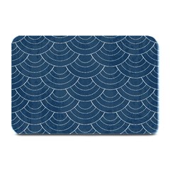 Blue Sashiko Plate Mats by goljakoff