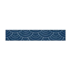 Blue Sashiko Flano Scarf (mini) by goljakoff