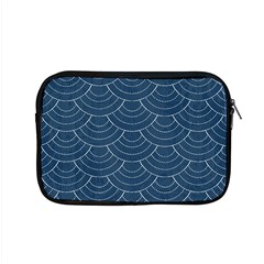 Blue Sashiko Apple Macbook Pro 15  Zipper Case by goljakoff