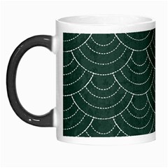 Green Sashiko Morph Mugs by goljakoff