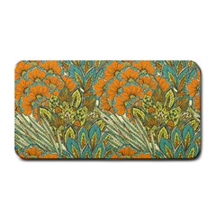 Orange Flowers Medium Bar Mats by goljakoff