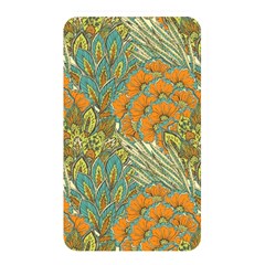 Orange Flowers Memory Card Reader (rectangular) by goljakoff