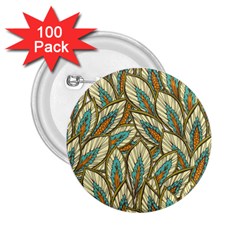 Field Leaves 2 25  Buttons (100 Pack)  by goljakoff