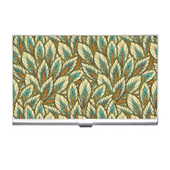 Field Leaves Business Card Holder by goljakoff