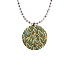 Field Leaves 1  Button Necklace by goljakoff