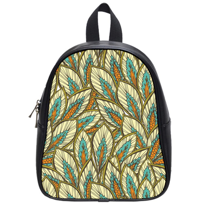 Field leaves School Bag (Small)