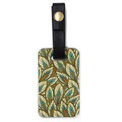 Field Leaves Luggage Tag (one Side) by goljakoff