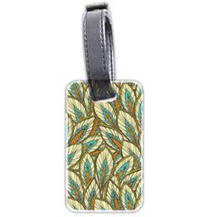 Field Leaves Luggage Tag (two Sides) by goljakoff