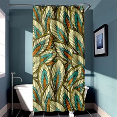 Field Leaves Shower Curtain 36  X 72  (stall)  by goljakoff