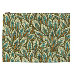 Field Leaves Cosmetic Bag (xxl) by goljakoff