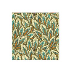 Field Leaves Satin Bandana Scarf by goljakoff